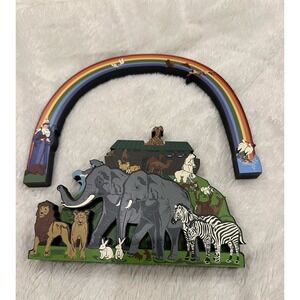 Sheila’s Collectibles:  Limited Edition Noah’s Ark w/ Rainbow